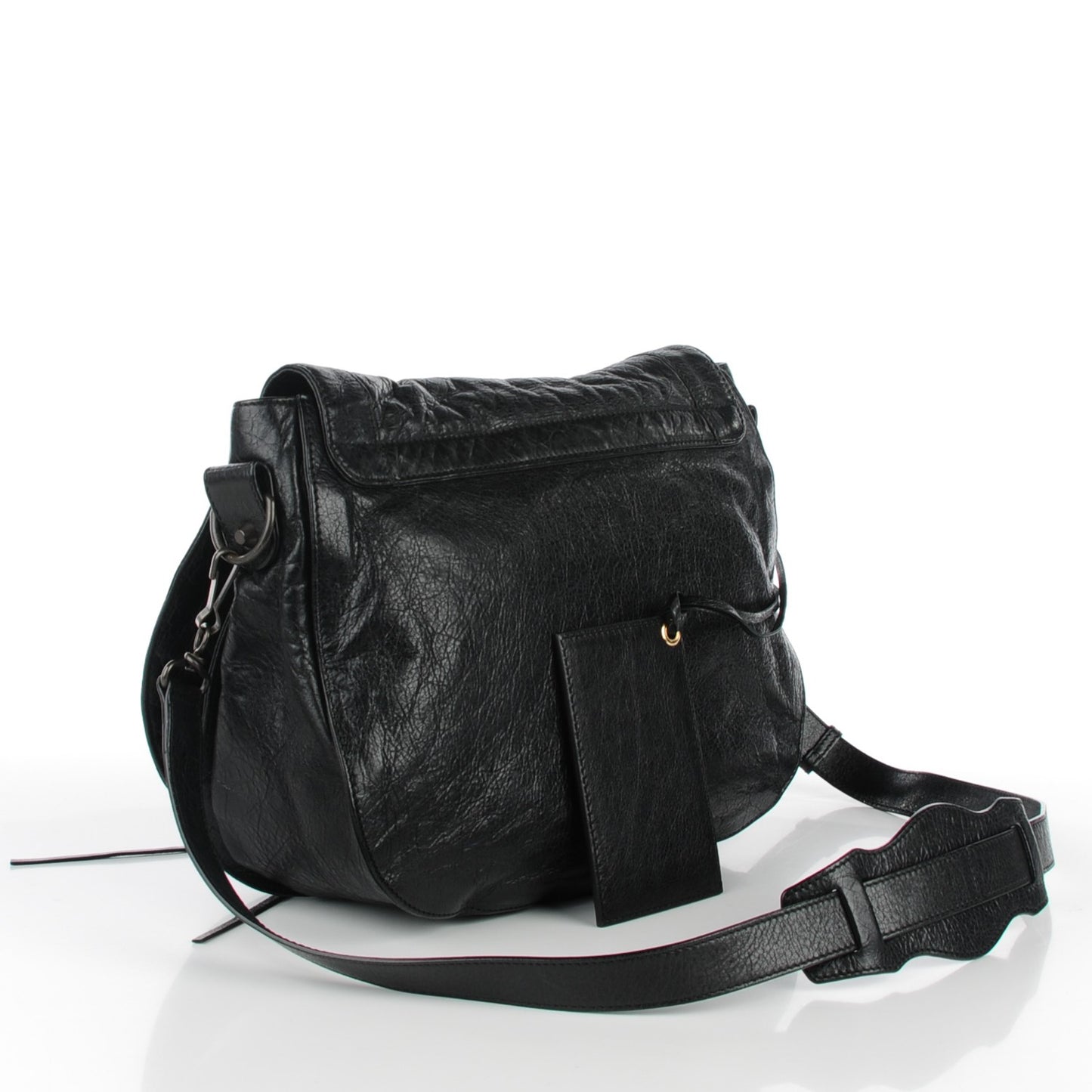 Agneau Classic Hardware Neo Folk Messenger Black