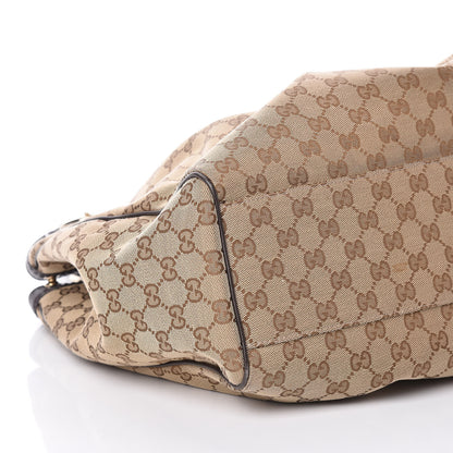 Gucci Monogram Large Sukey Tote Dark Brown 8 of 9