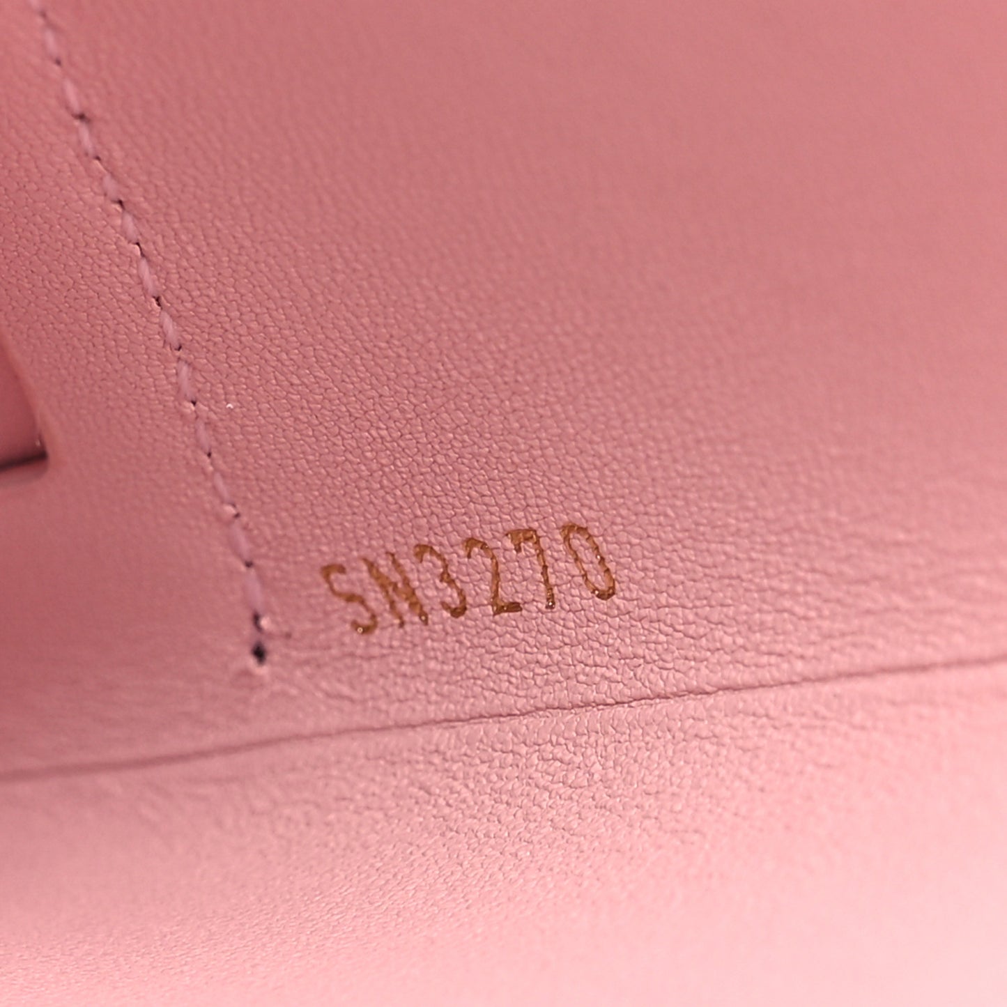 Monogram Large Kirigami Pochette Insert Rose Ballerine