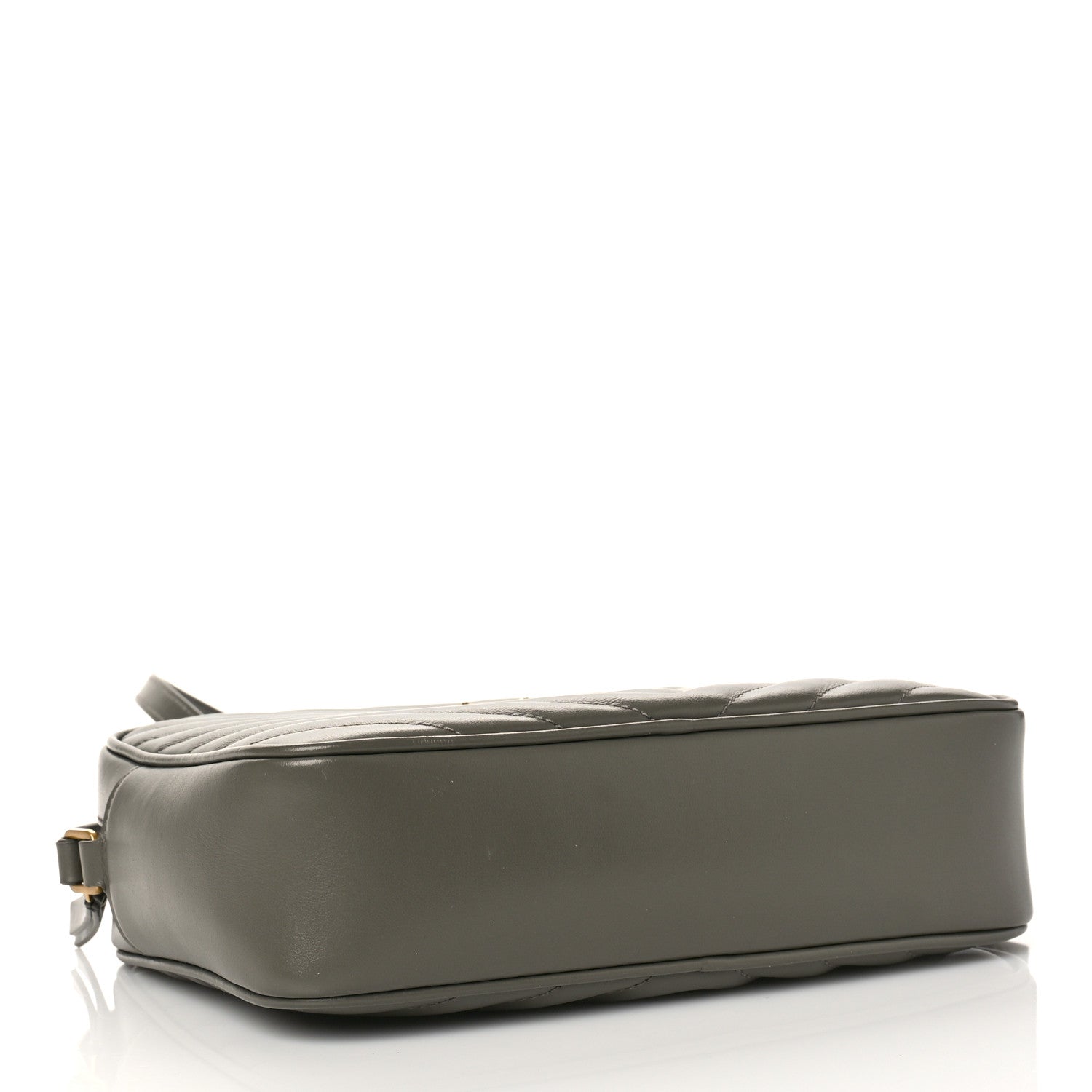 Saint Laurent Calfskin Matelasse Monogram Lou Camera Bag Military Olive 4 of 8