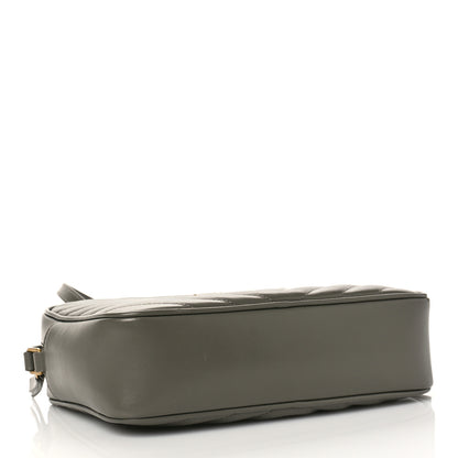 Saint Laurent Calfskin Matelasse Monogram Lou Camera Bag Military Olive 4 of 8