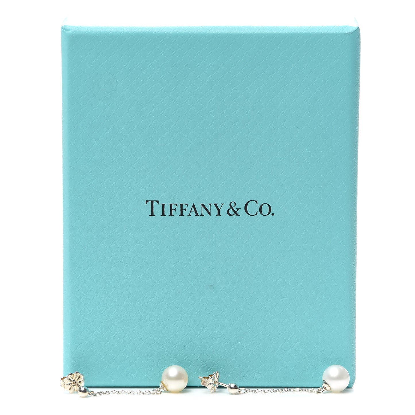 Sterling Silver Pearl Ziegfeld Drop Earrings