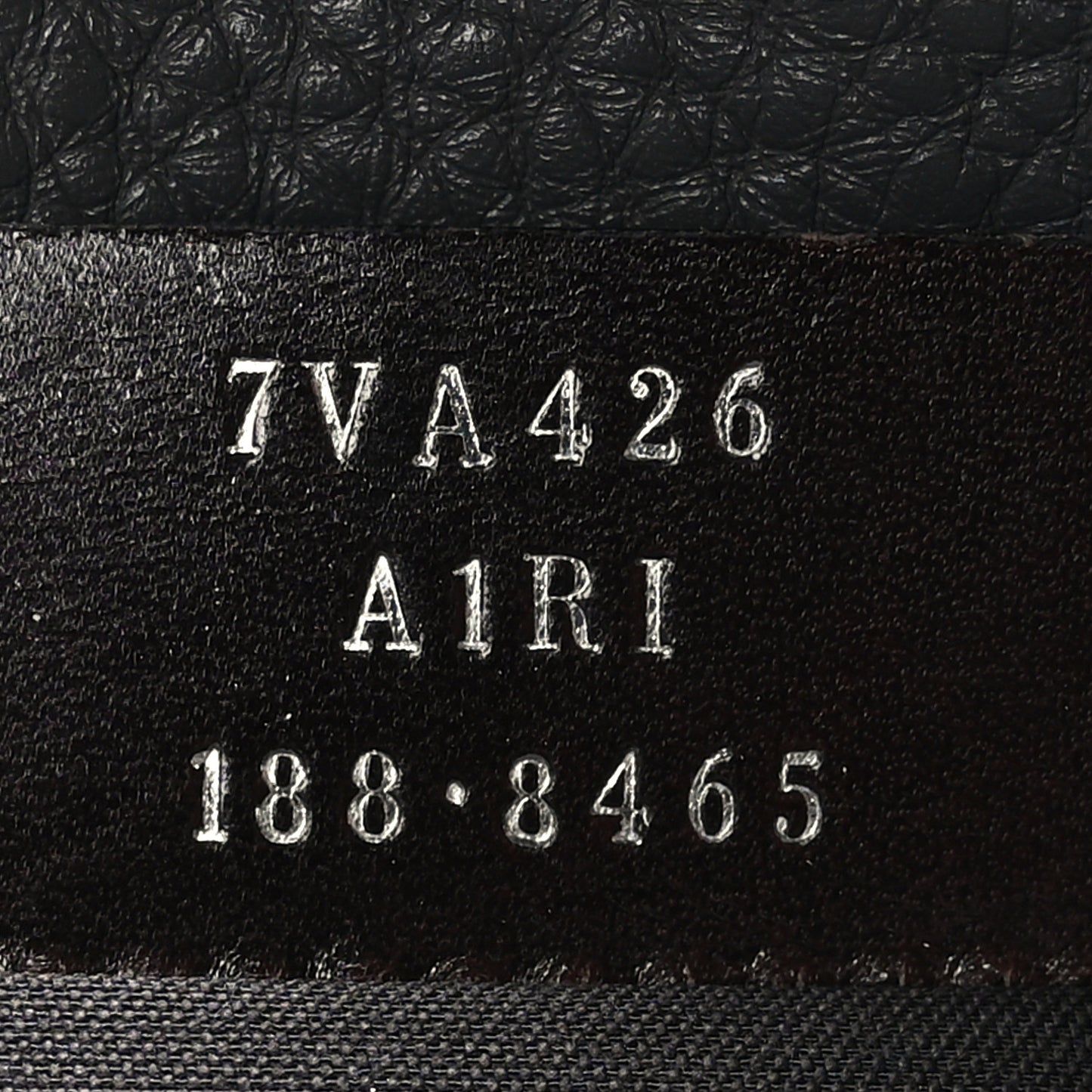 Cuoio Romano Logo Tote Black