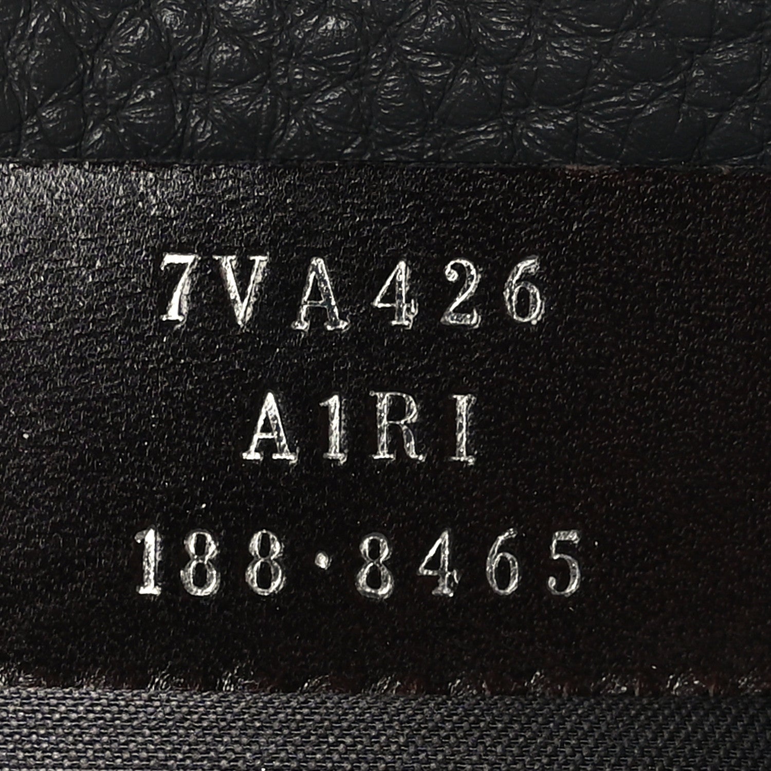 Fendi Cuoio Romano Logo Tote Black 7 of 10