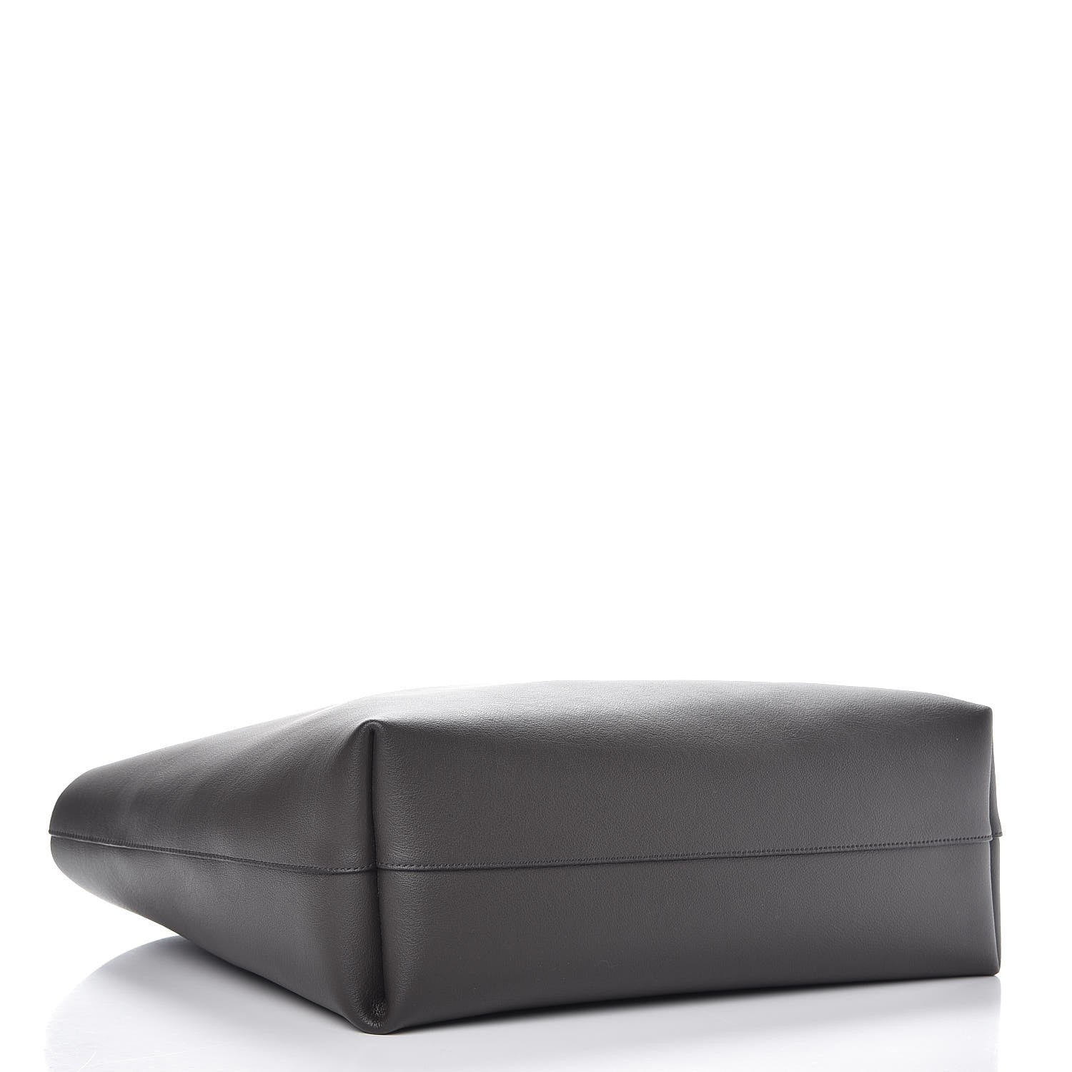 Saint Laurent Calfskin Large Shopping Tote Dark Grey 5 of 8