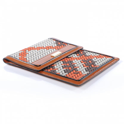 Burberry Raffia Check iPad Sleeve 3 of 7