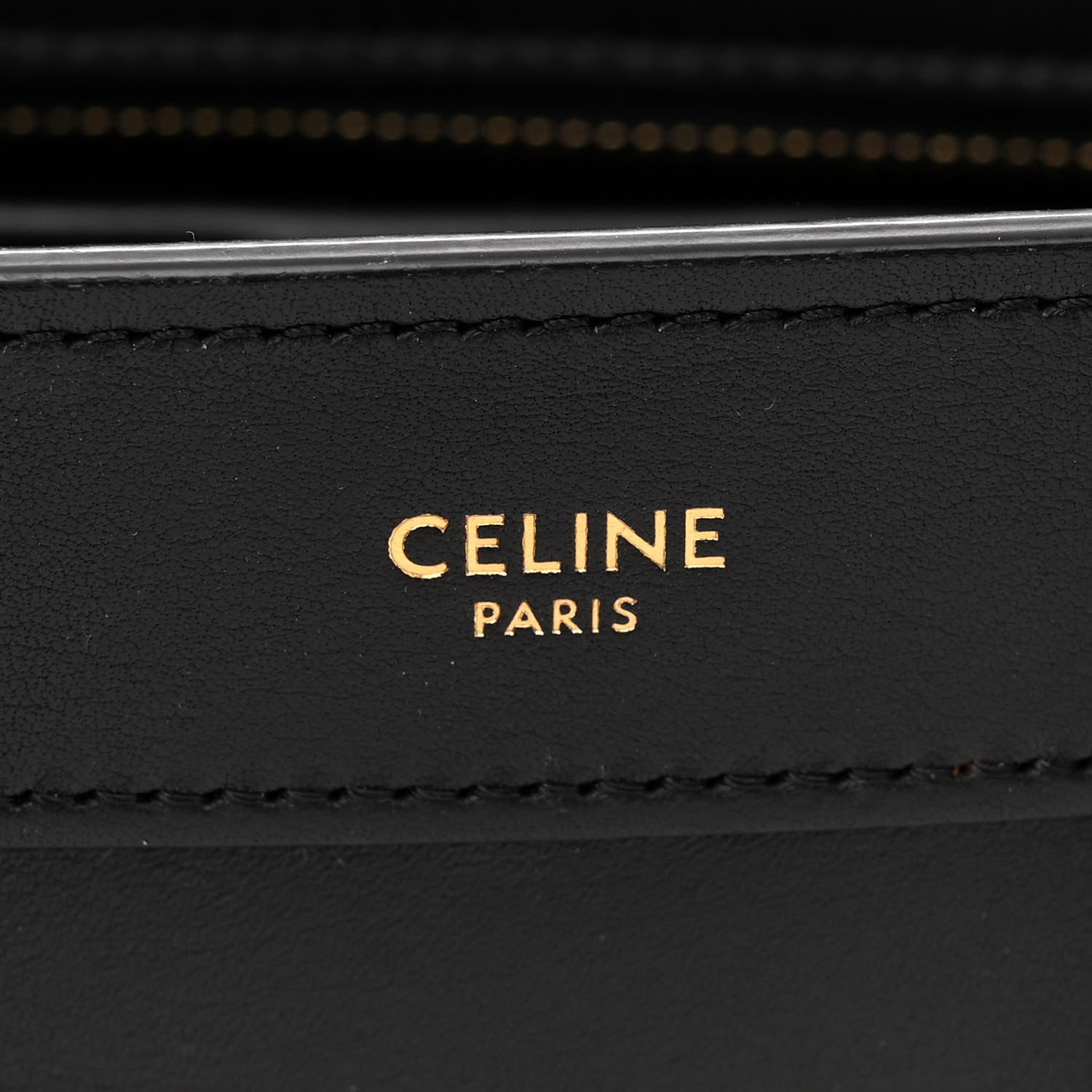 Celine Smooth Calfskin Nano Luggage Black 6 of 12