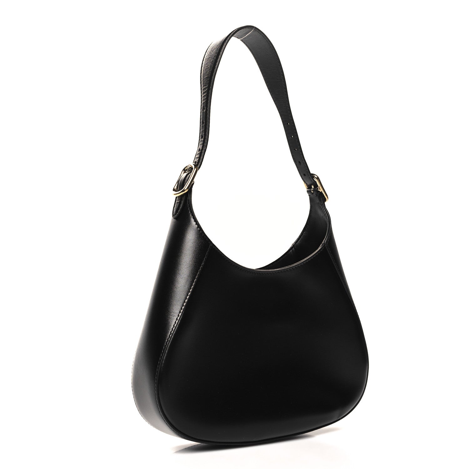 Prada Box Calfskin Shoulder Bag Black Black 3 of 9