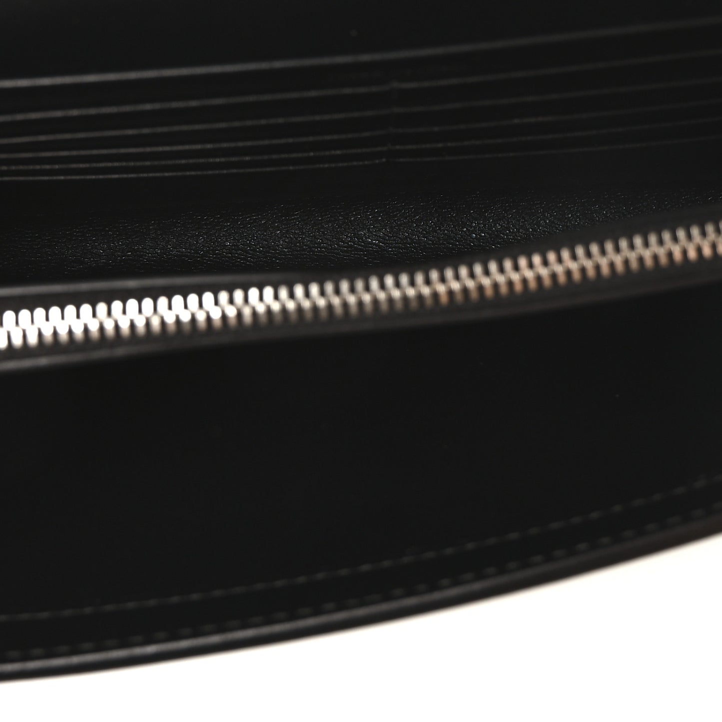 Patent Calfskin Monogram Kate Wallet On Chain Black