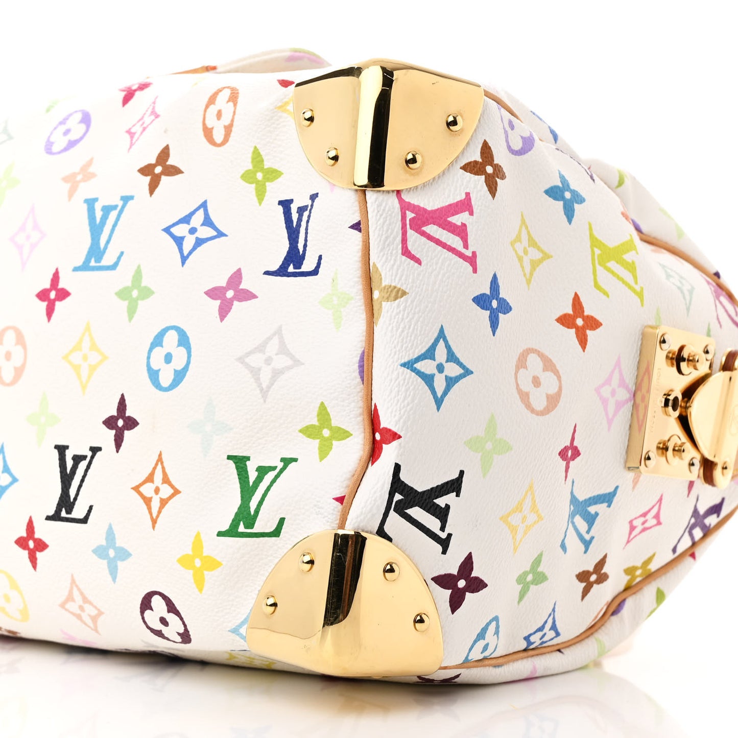 Monogram Multicolor Speedy 30 White