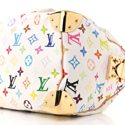 Louis Vuitton Monogram Multicolor Speedy 30 White 9 of 9