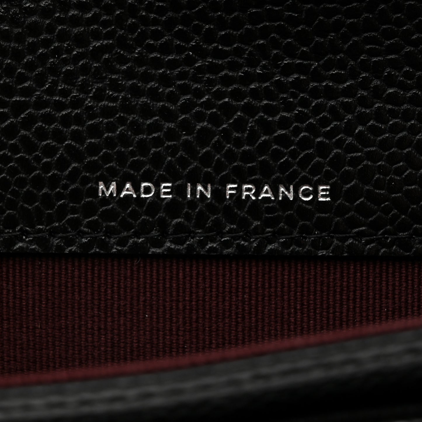 Caviar Quilted Flap Card Holder Wallet Black