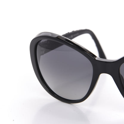 Chanel Tweed CC Sunglasses 5241 Black 7 of 8