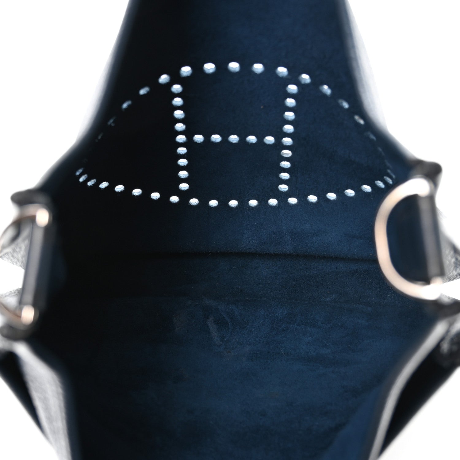 Hermes Taurillon Clemence EVELYNE III GM Blue De Prusse 5 of 10