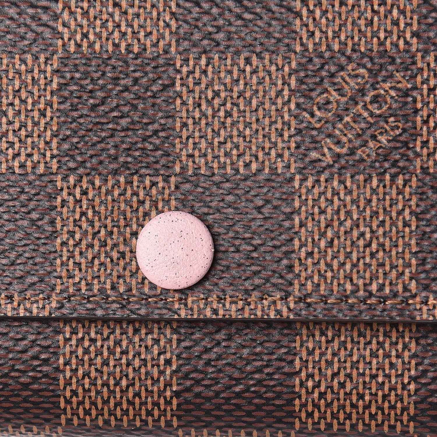Louis Vuitton Damier Ebene Multicles 6 Key Holder Rose Ballerine 10 of 10