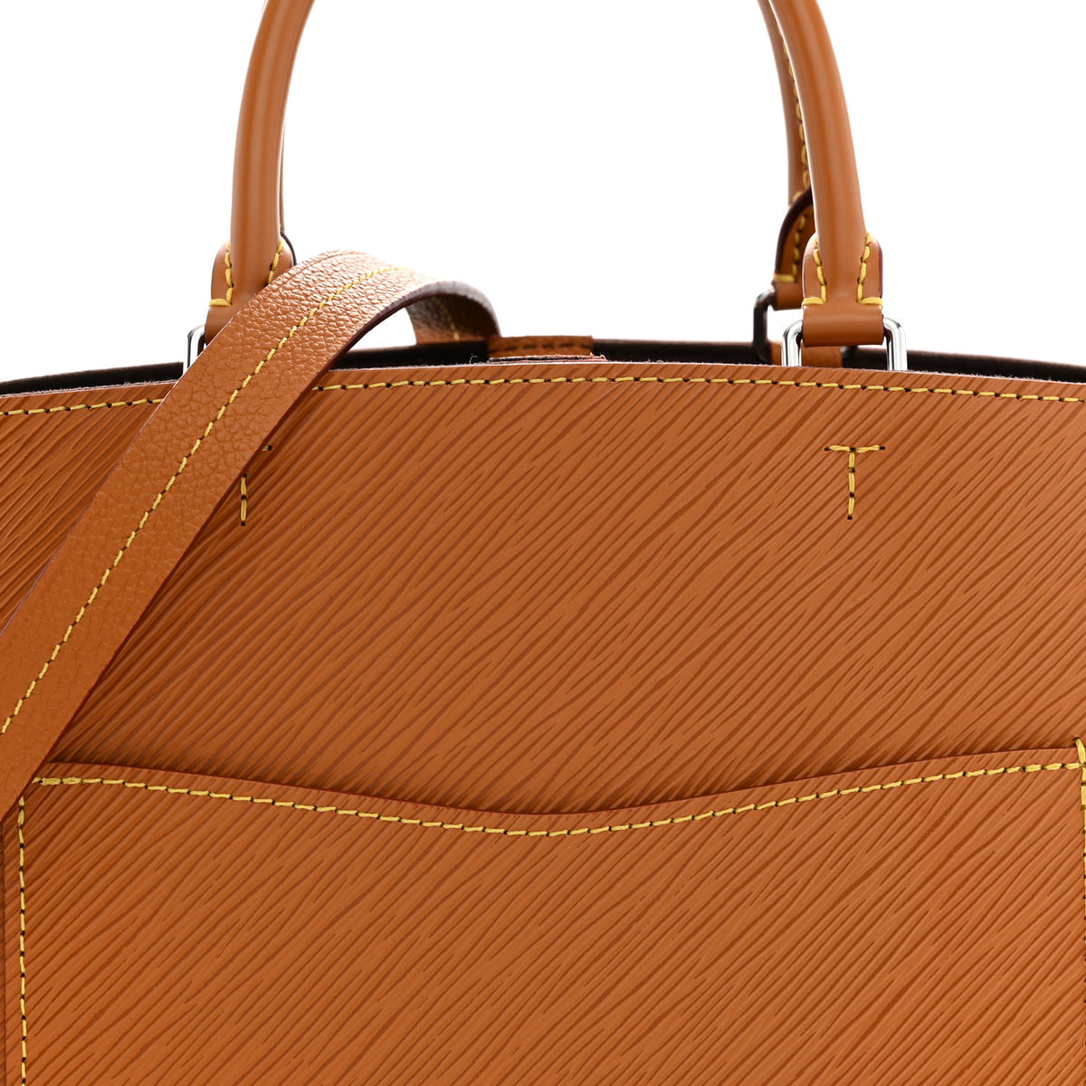 Louis Vuitton Epi Marelle Tote MM Gold Honey 7 of 10