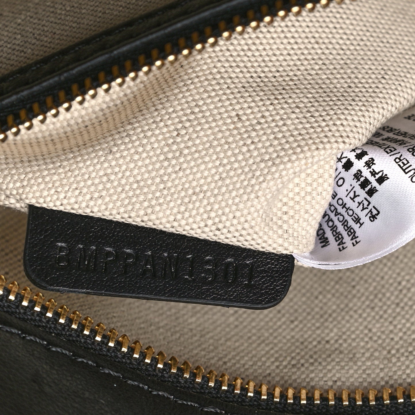 Calfskin Check Mini Pocket Bag Black