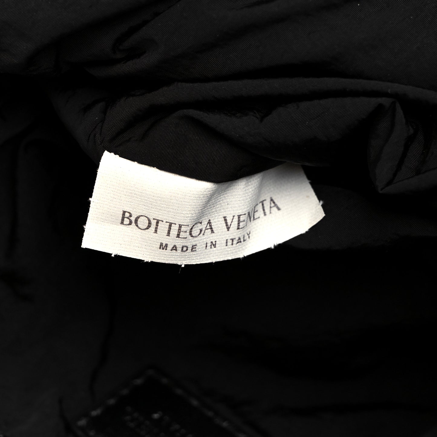 Nappa Intrecciato Small Dustbag Black