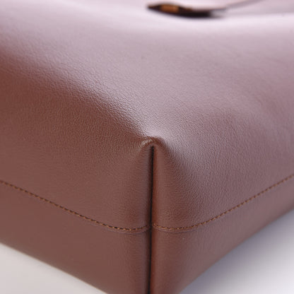 Saint Laurent Calfskin Medium Shopping Tote Old Brandy 11 of 13