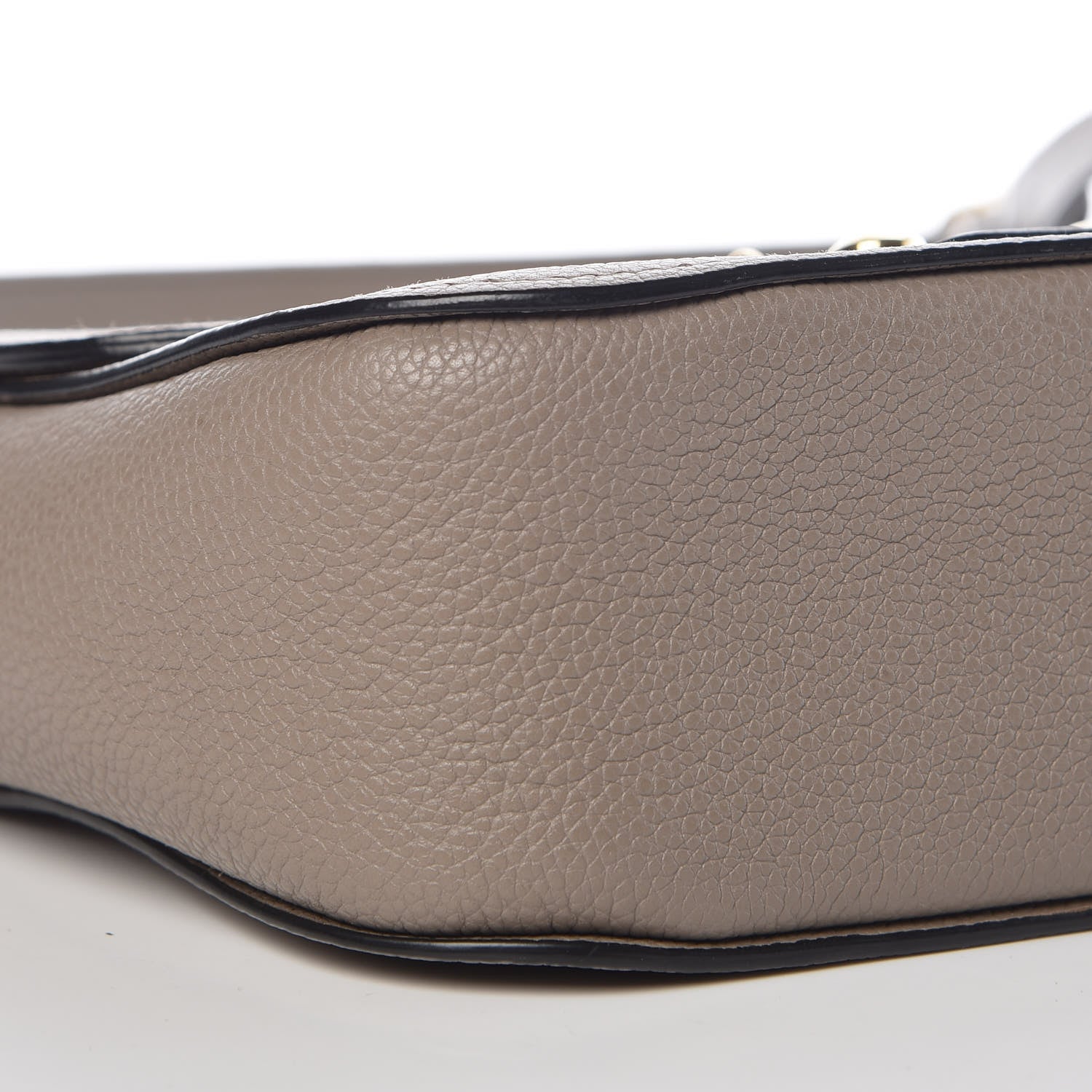 Miu Miu Vitello Phenix Madras Shoulder Bag Argilla 10 of 12