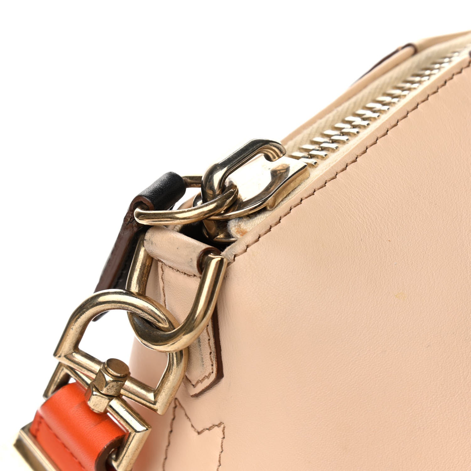Givenchy Calfskin Medium Tri-Color Antigona Beige Orange Black 18 of 18