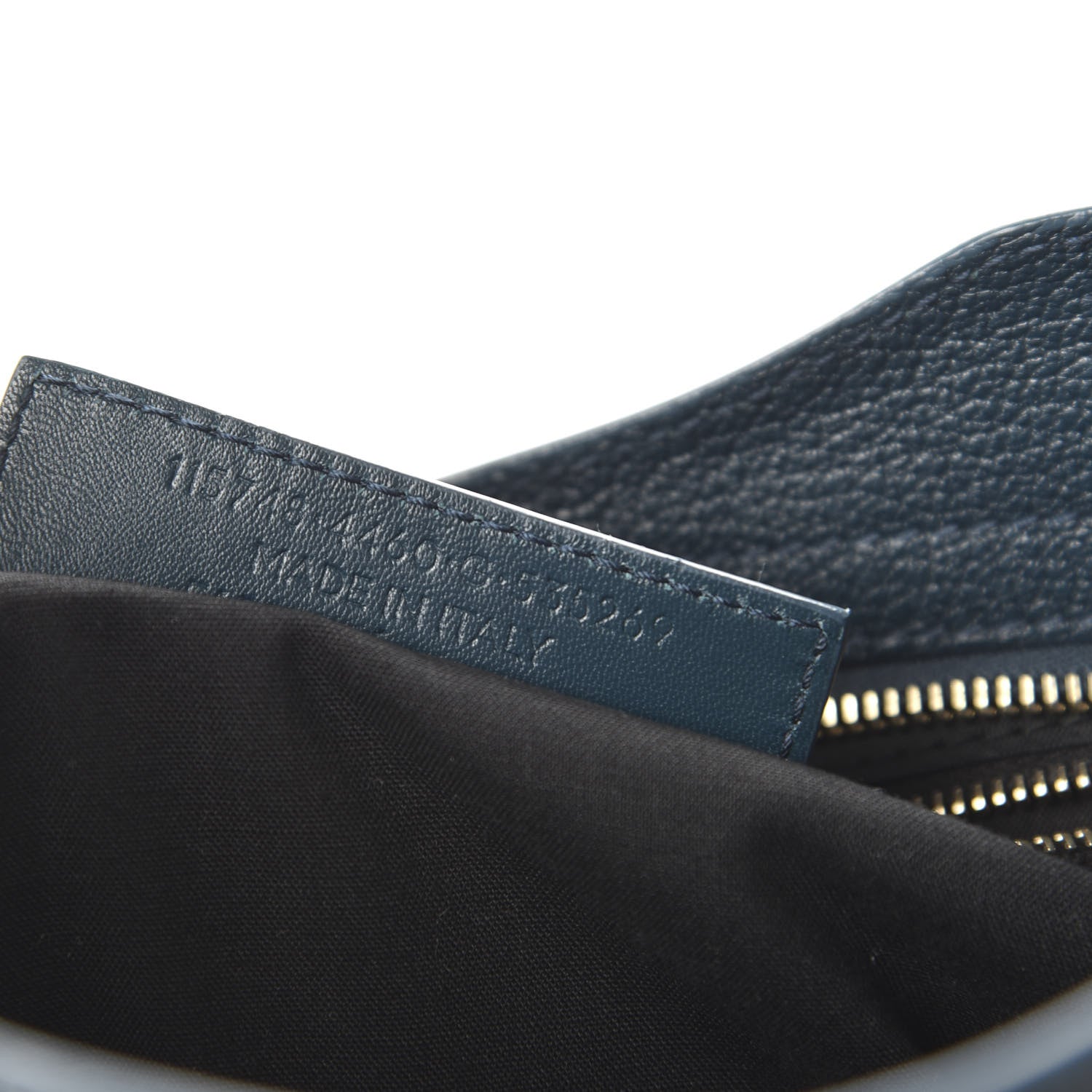 Balenciaga Chevre Gold Metallic Edge Hardware City Bleu Paon 9 of 10