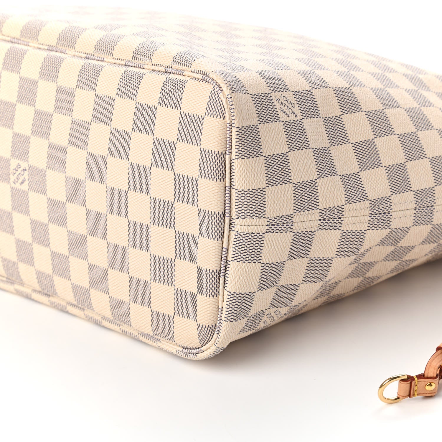 Louis Vuitton Damier Azur Neo Neverfull MM Rose Ballerine 7 of 11