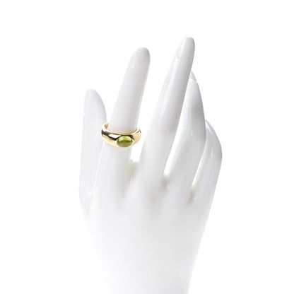 Tiffany 18K Yellow Gold Peridot Ring 56 7.5 2 of 5