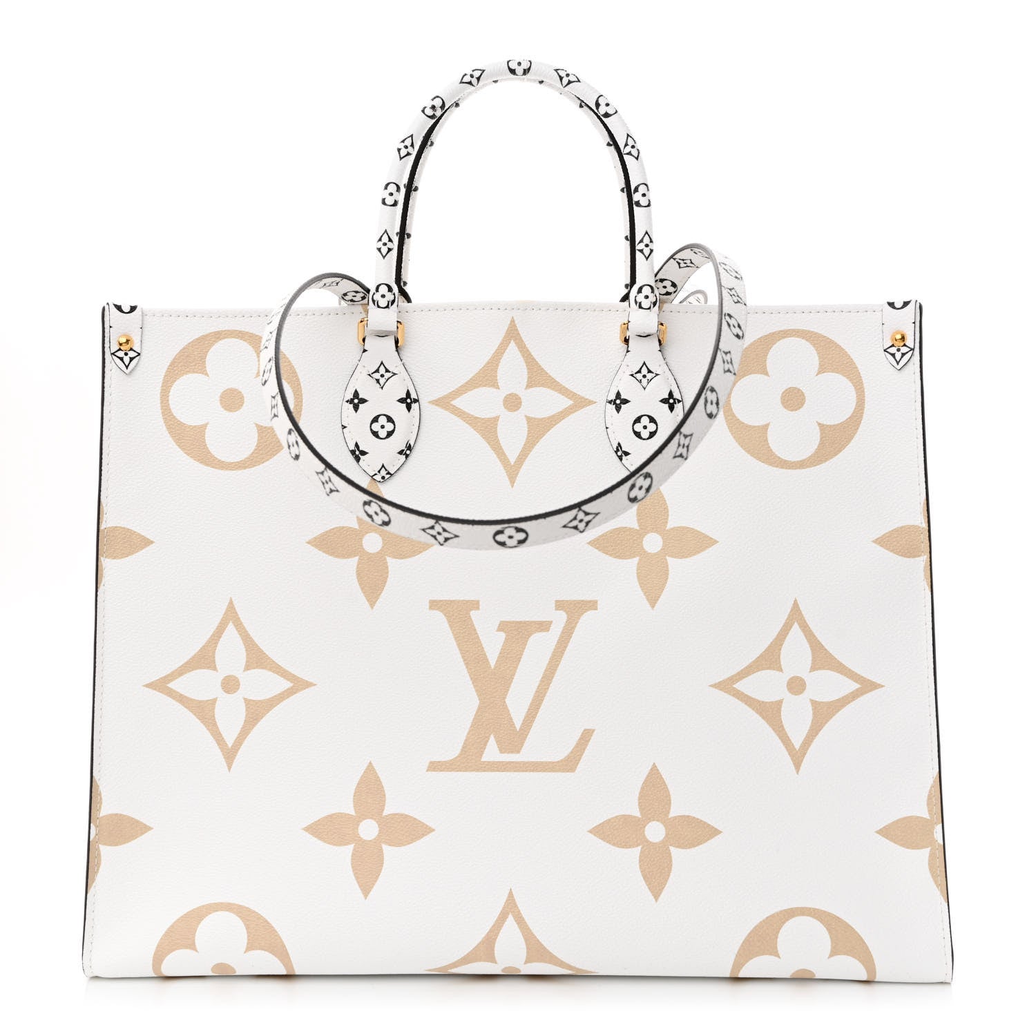 Louis Vuitton Monogram Giant Onthego GM Kaki Beige 1 of 10