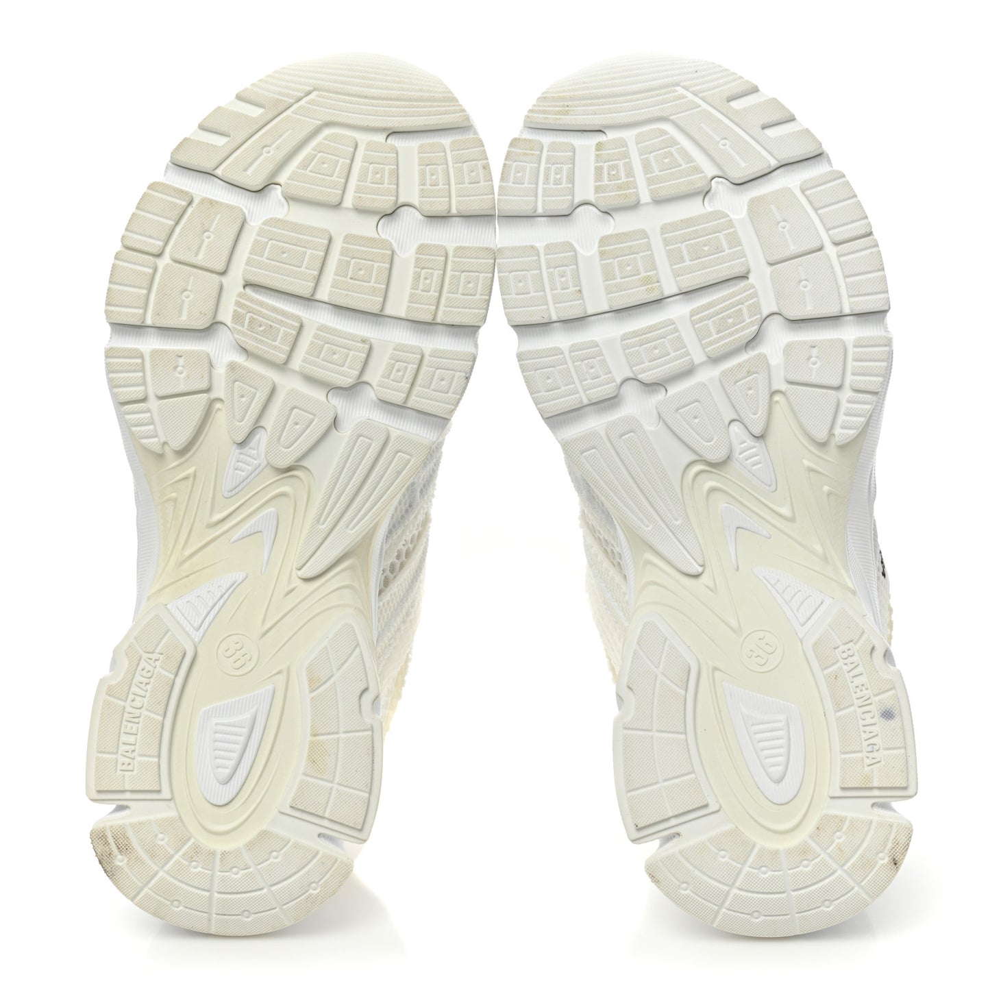 Fabric Mesh Womens Phantom Sneakers 36 White