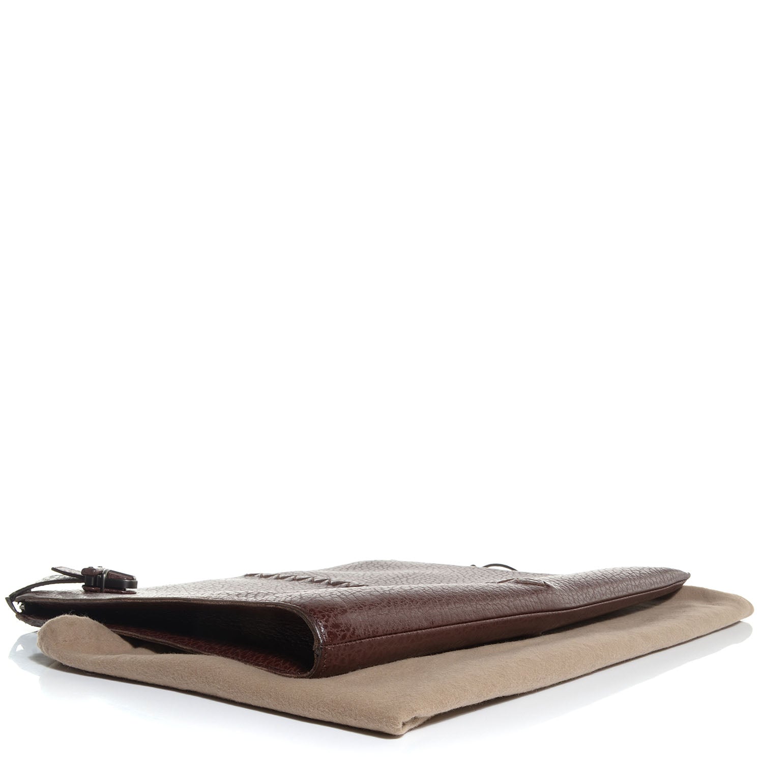 Bottega Veneta Toro Intrecciato Document Case Truffle 4 of 8