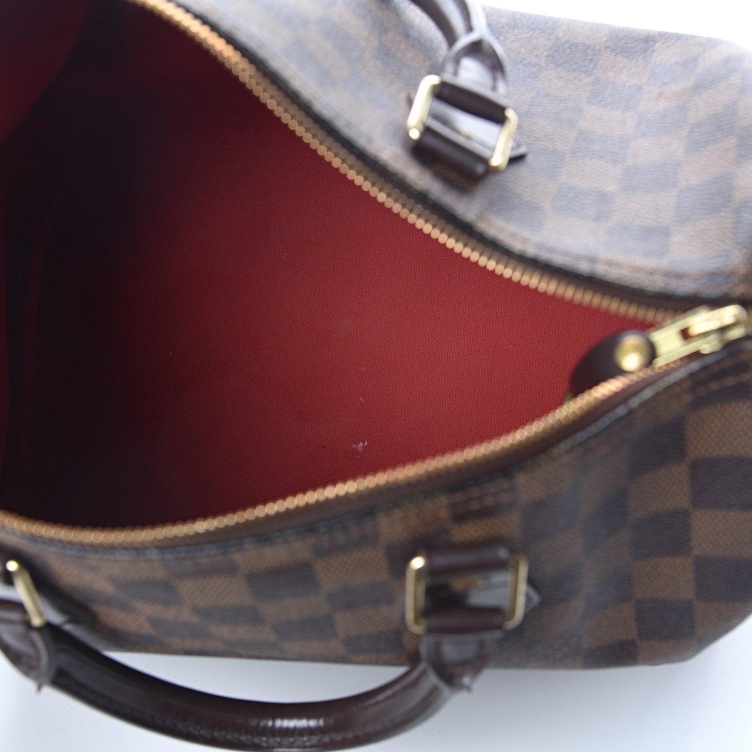 Louis Vuitton Damier Ebene Speedy 30 5 of 9