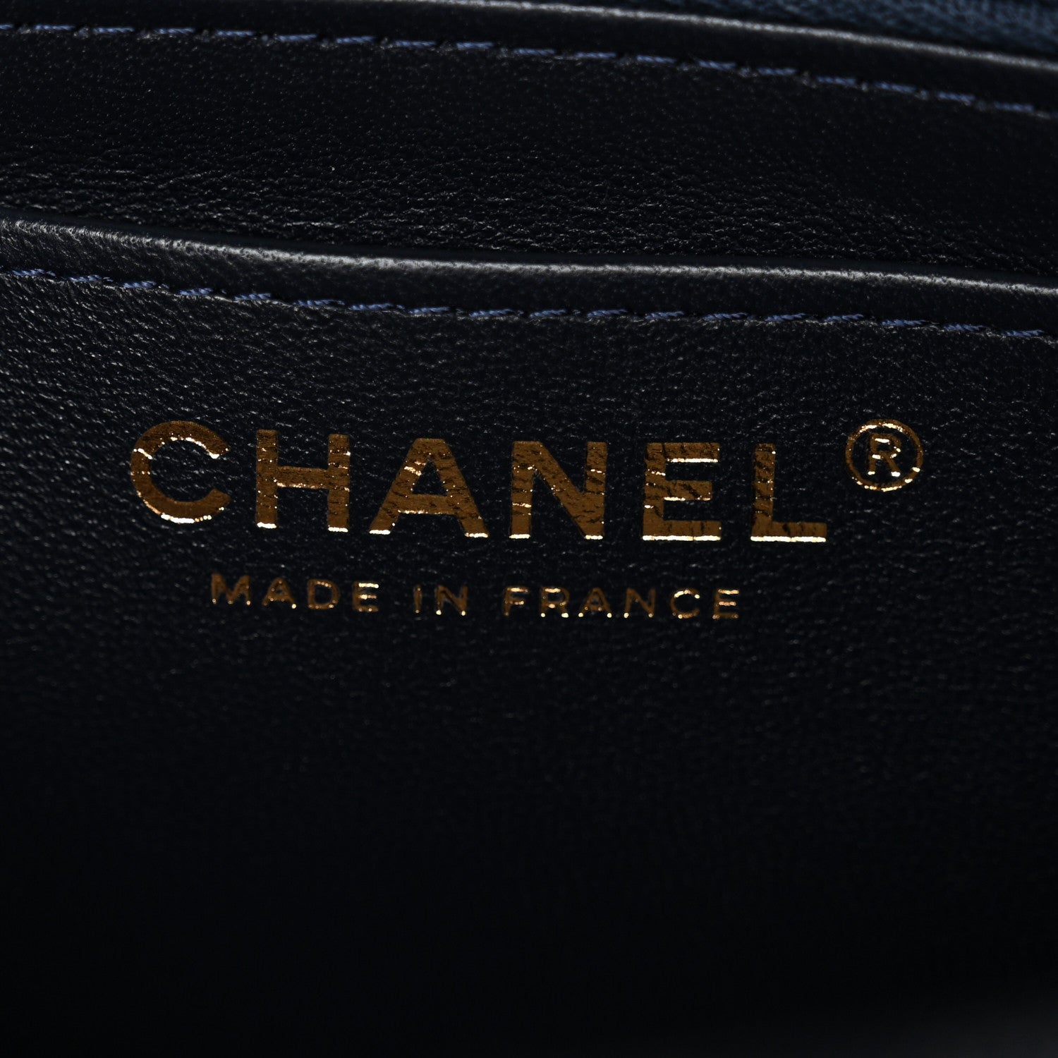 Chanel Denim Quilted Mini Rectangular Flap Dark Blue 7 of 11