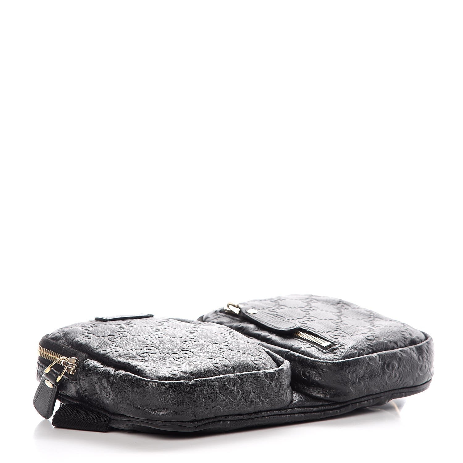 Gucci Guccissima Belt Bag Black 4 of 7