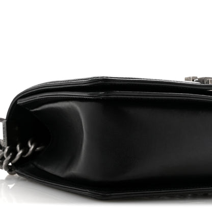 Chanel Lambskin Quilted Medium Boy Flap Black 9 of 12