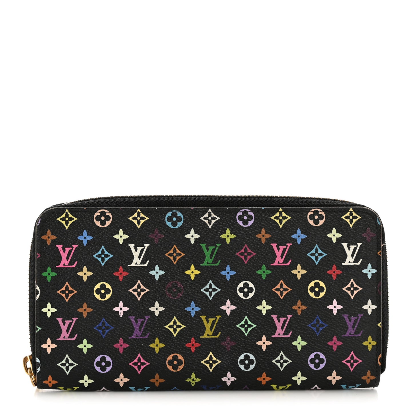 Monogram Multicolor Zippy Wallet Black Grenade