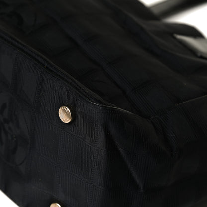 Chanel Nylon Small Travel Tote Black 10 of 13