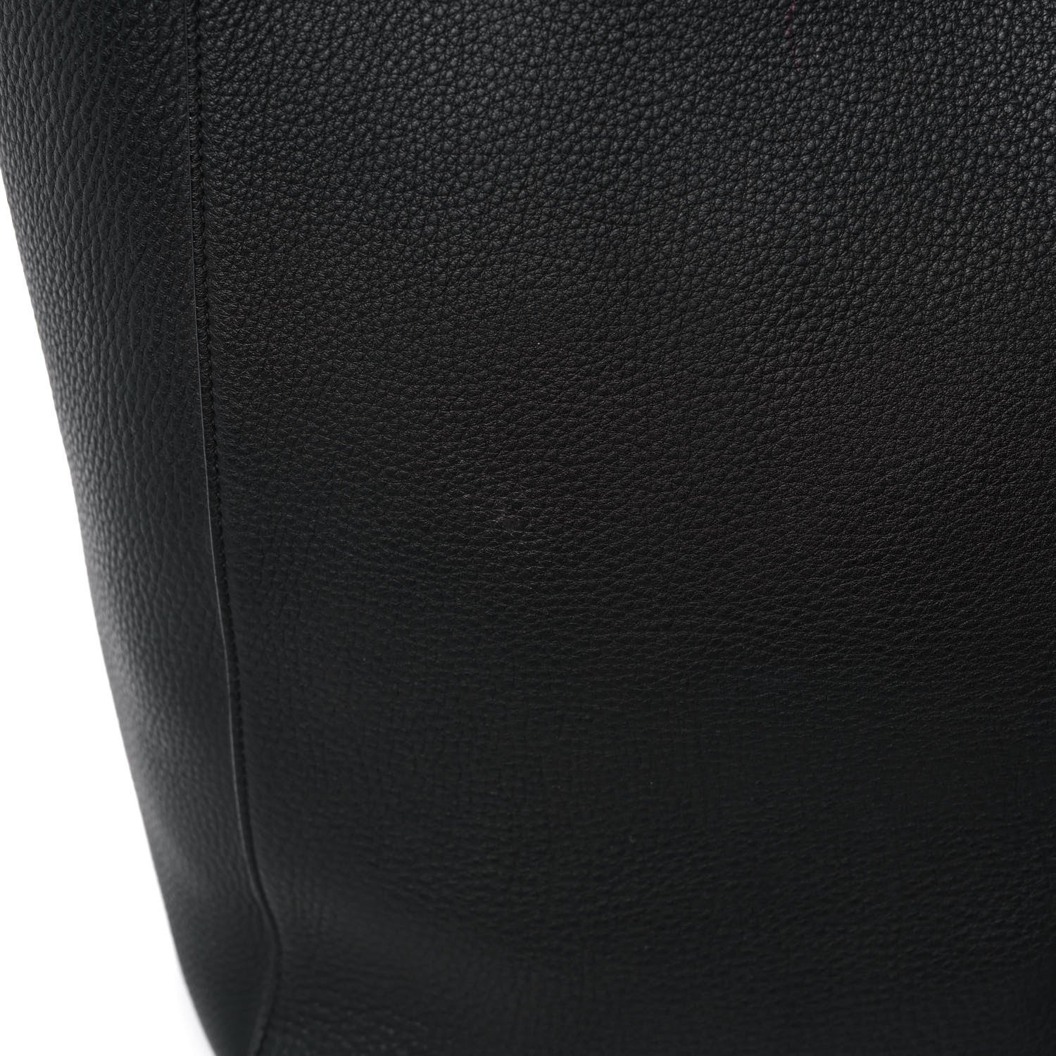 Celine Grained Calfskin Medium Horizontal Cabas Phantom Black 15 of 19