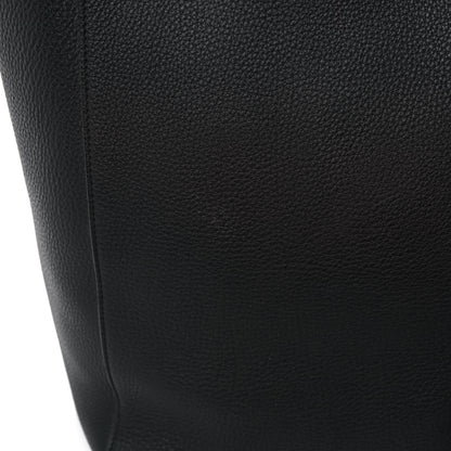 Celine Grained Calfskin Medium Horizontal Cabas Phantom Black 15 of 19