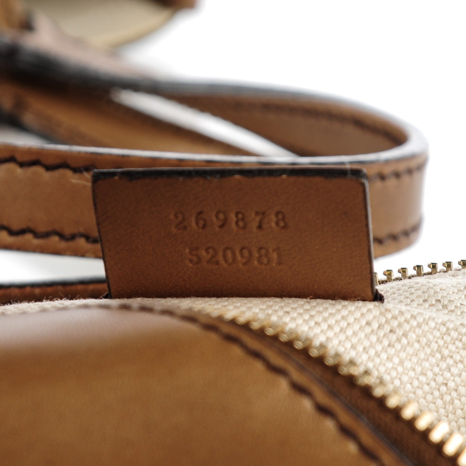 Gucci Monogram Small Craft Tote Light Brown 9 of 9