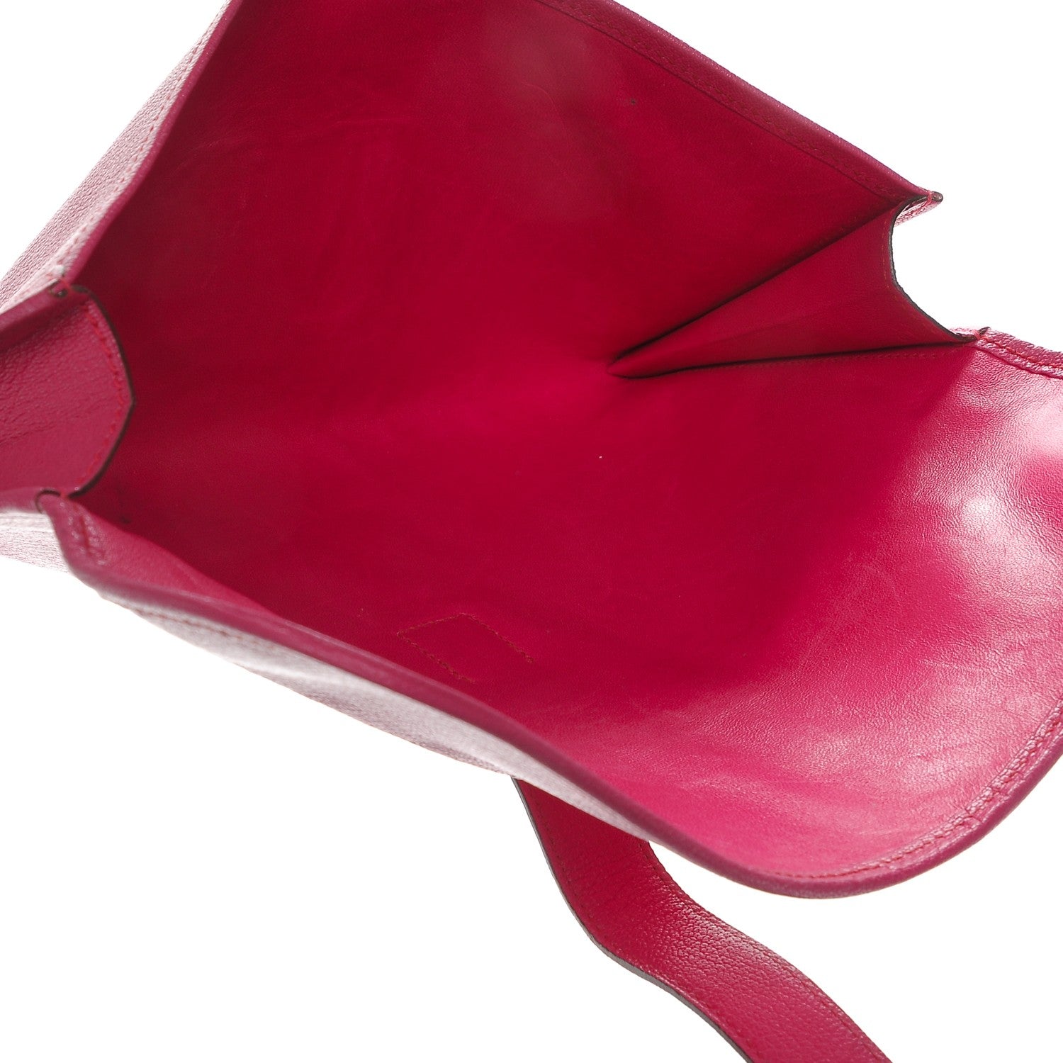Hermes Chèvre Mysore Jige Elan 29 Clutch Rose Shocking 7 of 8