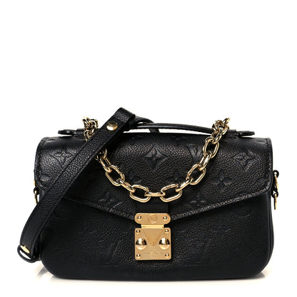 Louis Vuitton Empreinte Pochette Metis East West Black 1 of 11