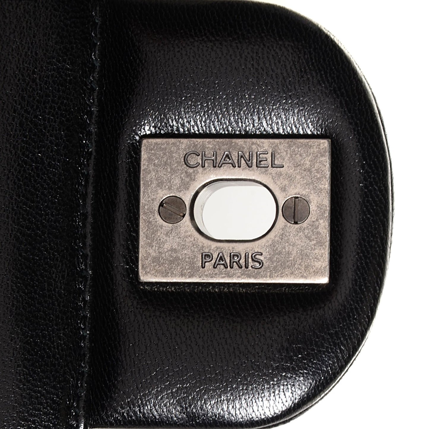 Lambskin Quilted Mini Around the World Flap Black