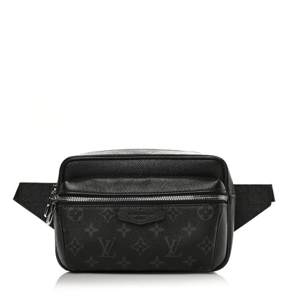Louis Vuitton Taiga Monogram Outdoor Bumbag Black 1 of 7