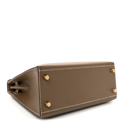 Hermes Epsom Kelly Sellier 25 Etoupe 4 of 13