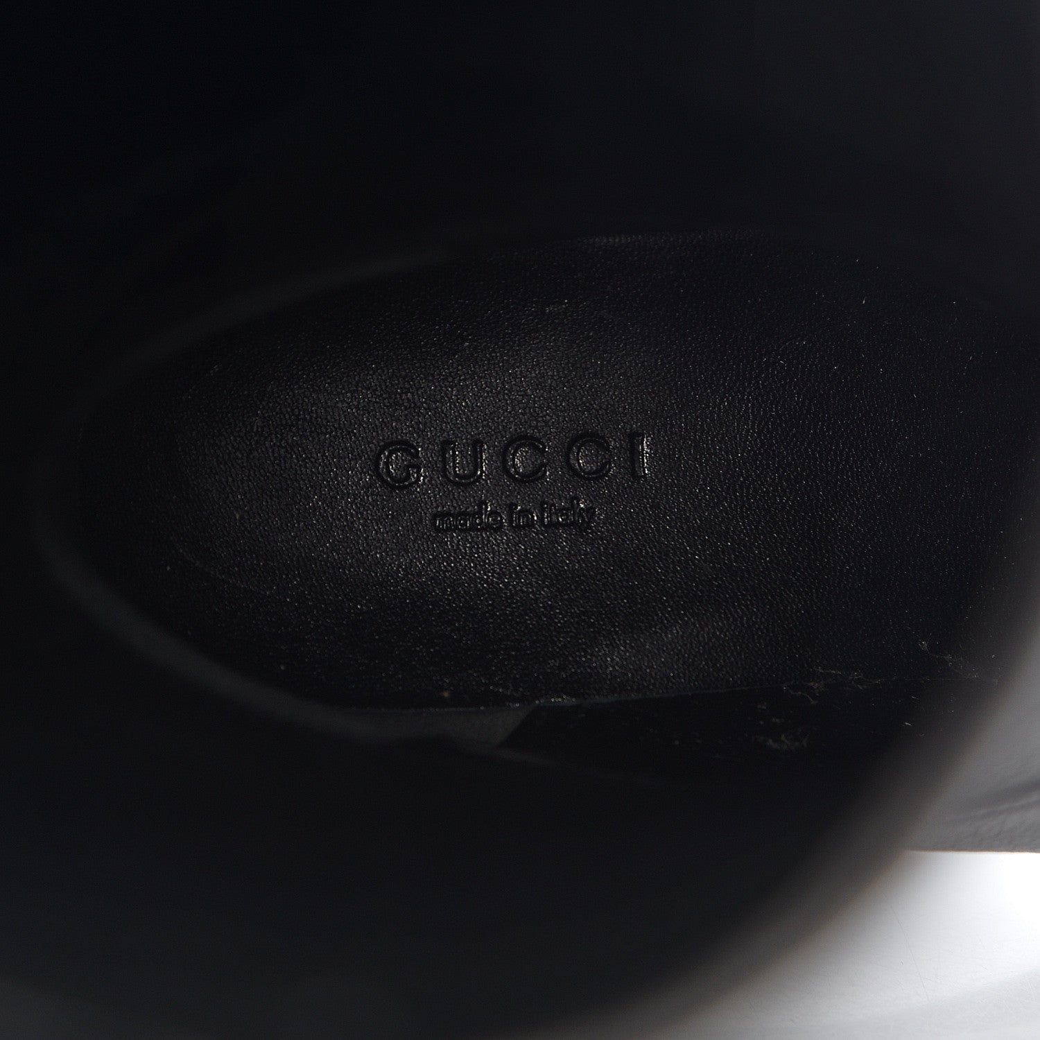 Gucci Cellarius Soft Calfskin Riding Boots 36 Black 8 of 9