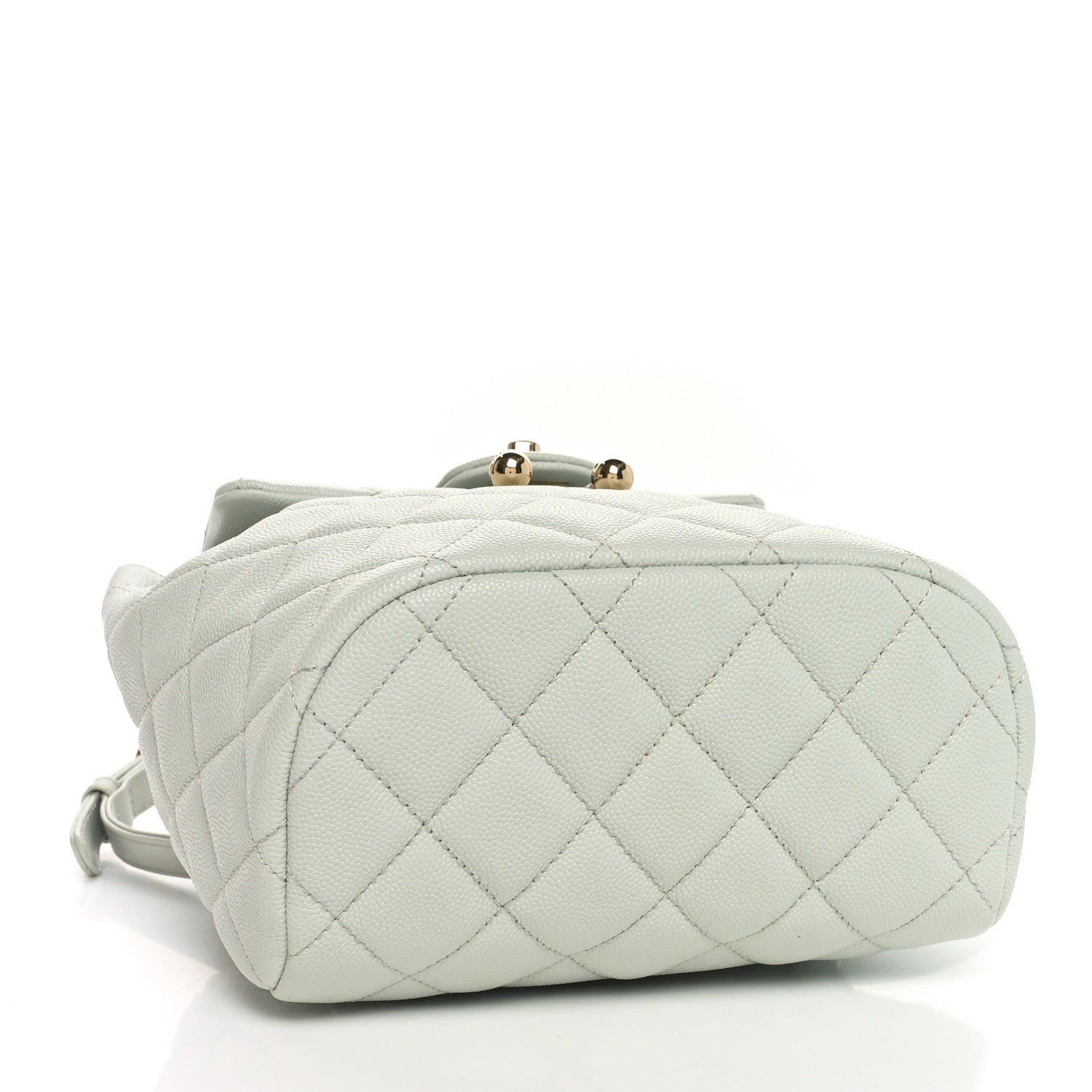 Chanel Caviar Quilted Mini Urban Spirit Backpack Light Blue 4 of 10