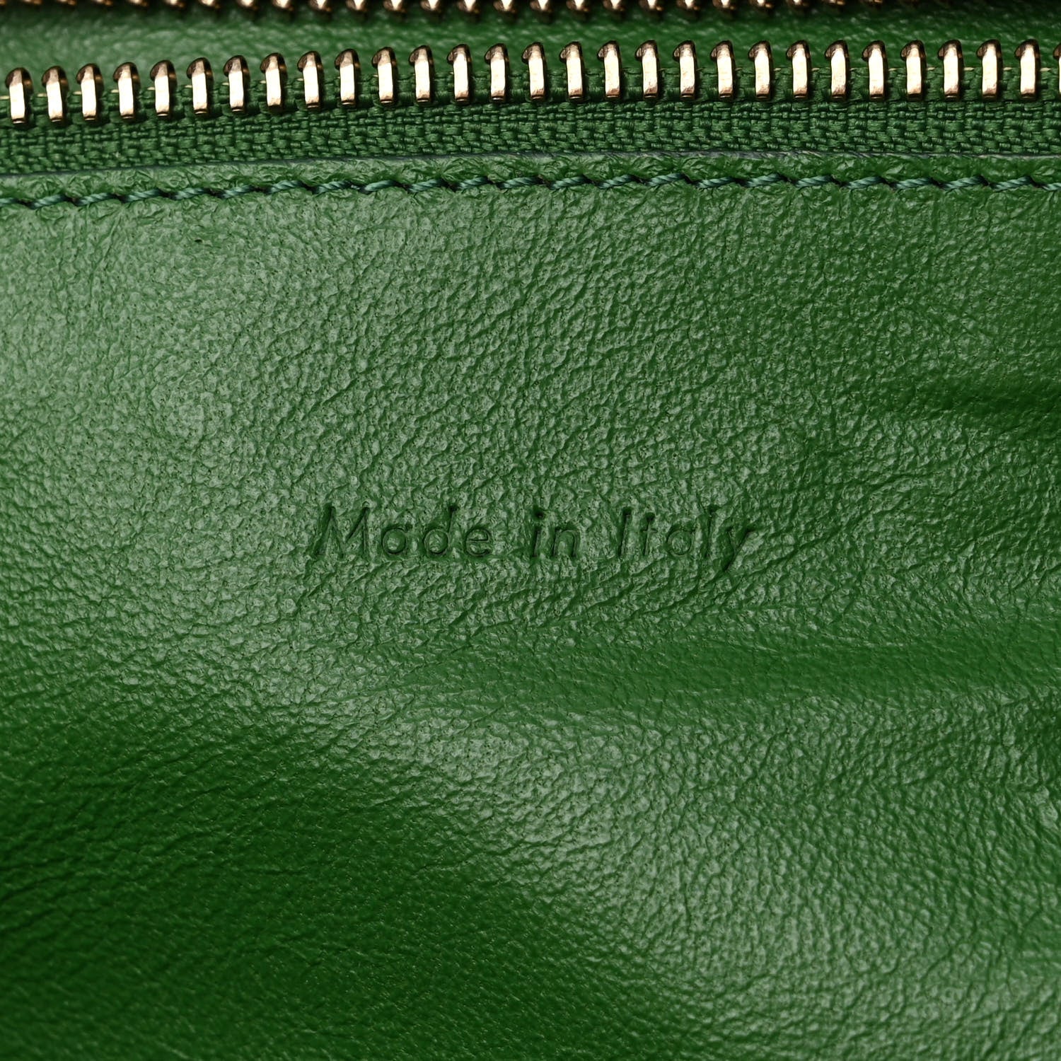 Celine Supple Calfskin Medium Phantom Luggage Green 7 of 10