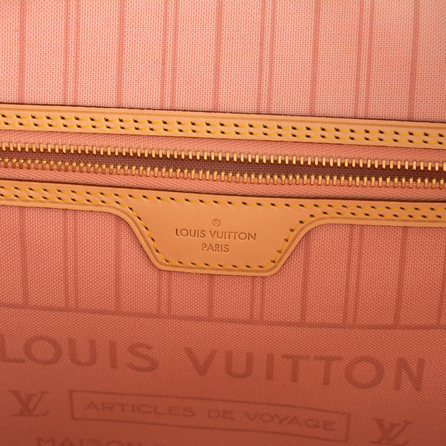 Louis Vuitton Damier Azur Tahitienne Neverfull MM 7 of 9