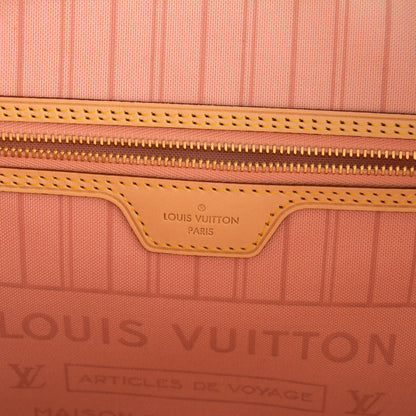 Louis Vuitton Damier Azur Tahitienne Neverfull MM 7 of 9